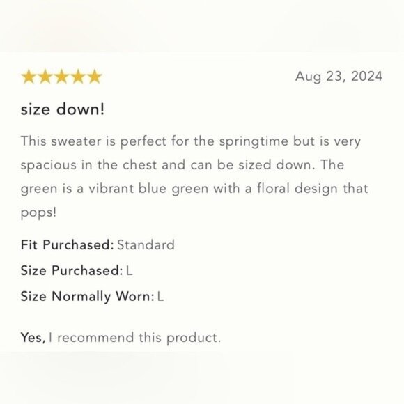 NWT Size M (P2P 22") -The Camryn Cropped Crewneck Sweater by Maeve (NWT US$ 98) - Picture 6 of 16